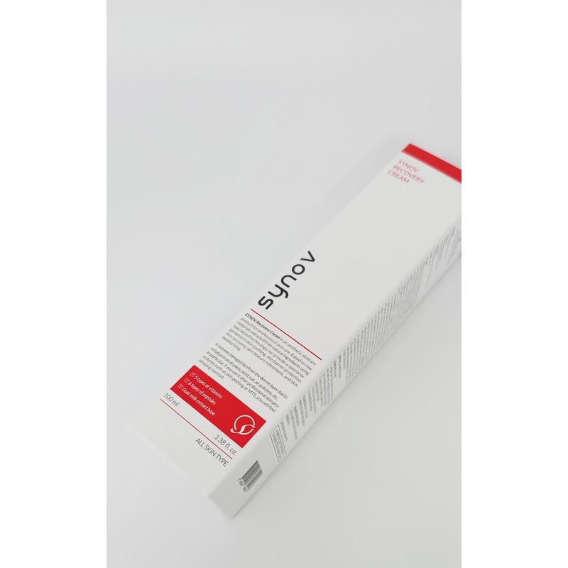 Shinobu Synov 1+1 Recovery Jaseng Cream Redness Calming Moisture Bruise