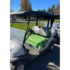 Golf Cart Essentials | Microfiber Golf Cart Seat Cover | American Flag Design | Lightweight Golf Blanket | Portable | Sports | Golf Accessories | Club Car | EZGO