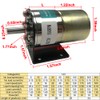 Bringsmart Micro DC 12V 5rpm Geared Motor with Bracket Centric
