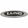 Lund Boat Raised Emblem Decal 2094234 | Logo Silver Black