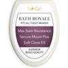 Bath Royale Elongated Toilet Seat BR501-01 Quiet Close, Stain-Resistant and