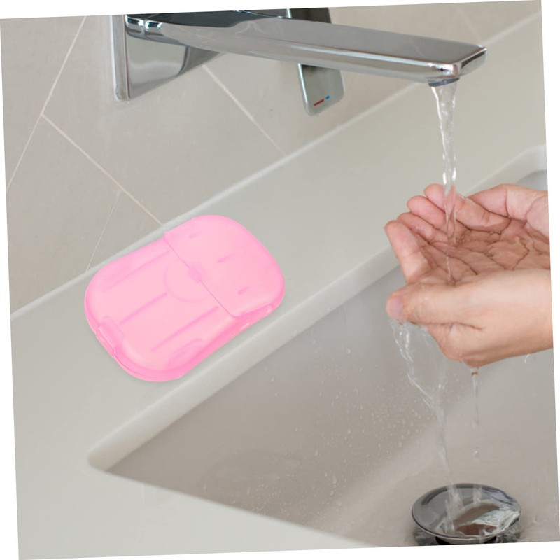 WHAMVOX Compact Easy to Carry 20pcs Soap Sheets for Travel