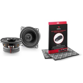 Focal ACX100 Auditor EVO Series 4" 2-Way Coaxial Speaker Kit and Focal BAM Acoustic Insulation kit