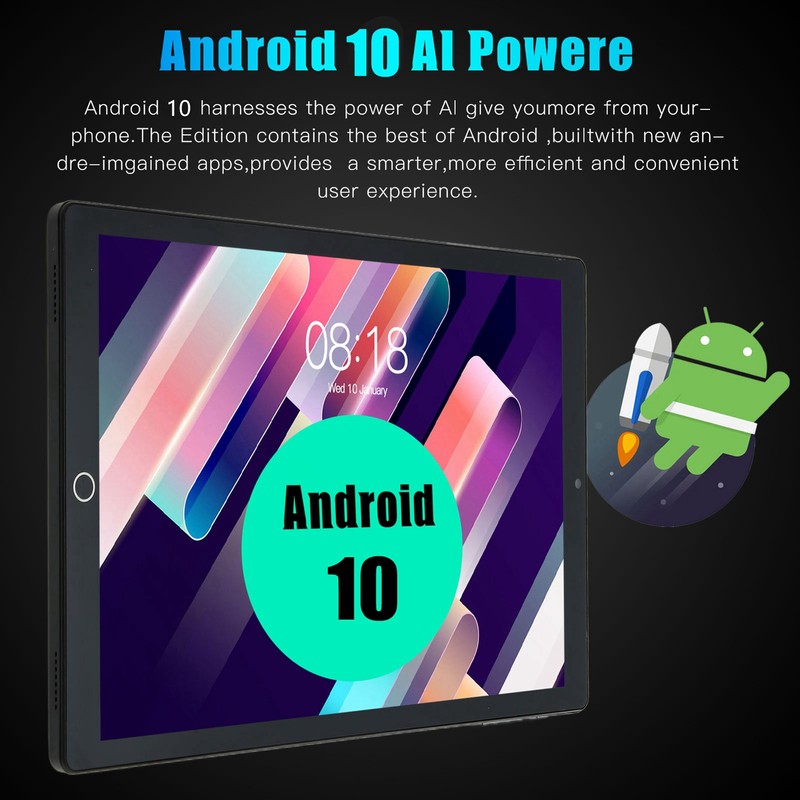 10 Inch Tablet 4GB RAM 64GB ROM Support Calling Fast