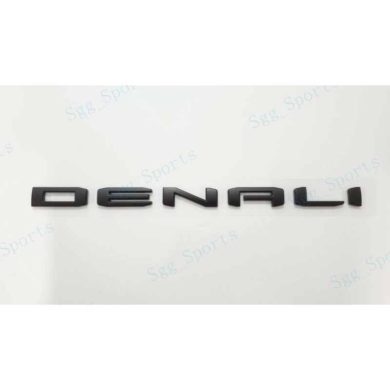 GMC 1pc GMC 2021-2023 Yukon Yukon XL Matte Black Rear