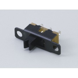 ELPA Slide Switch 3P DC 30V/0.3A 1 Circuit 2 Contact HK-SLS01H