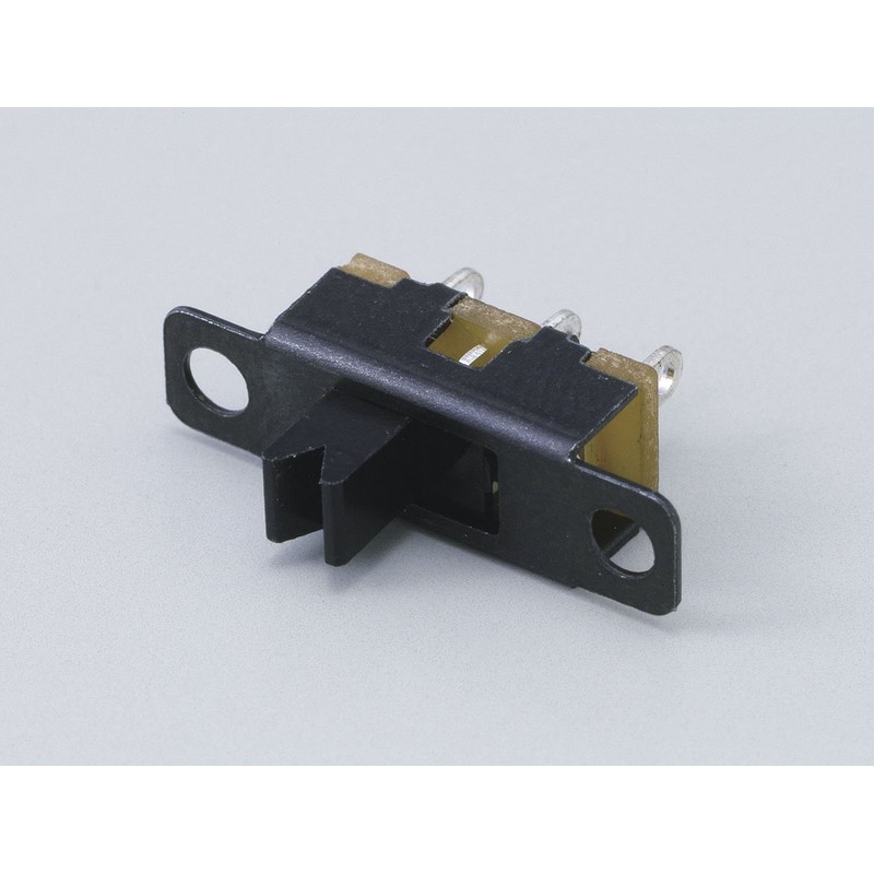 ELPA Slide Switch 3P DC 30V/0.3A 1 Circuit 2 Contact