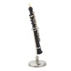 Copper Clarinet Miniature Oboe Model Miniature Dollhouse Model Miniature Clarinet