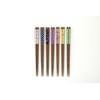 Hiranoi Chopsticks & Chopsticks Set, Color Pattern, Wakasa Lacquer, Dishwasher