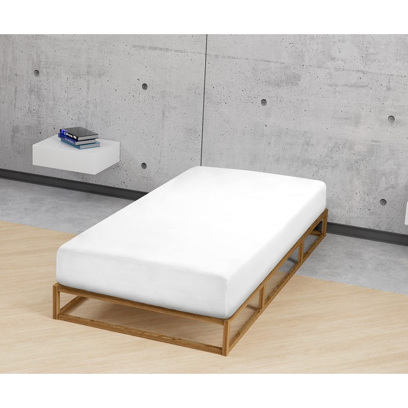 biberna 0012344 Stretch Fitted Sheet Terry (Mattress Height Max. 22