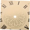 TEHAUX DIY Clock Dial Replacement Round Aluminum Dial for Clock