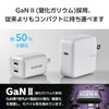 Elecom MPA-ACCP9430WH 30W Type-C 2 Port USB PD Compatible Swing