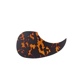 Alnicov Guitar Pickguard Sticker,Self Adhesive Comma Shape Guard Sticker Scratch Plate for Acoustic Guitar Accessories