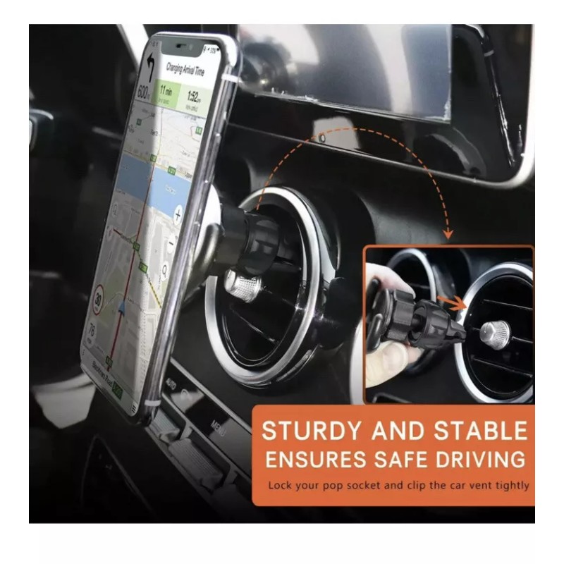 FITFORT Universal Air Vent Car Mount 360° Rotation Clip Car