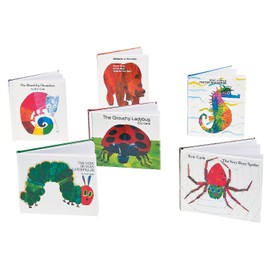 Fun Express The World of Eric Carle Mini Hardcover Notebooks - Stationery - Notepads - Note Books & Journals - 24 Pieces