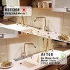 3 Pack Faucet Mat Splash Guard for Kitchen Sink, 18.5