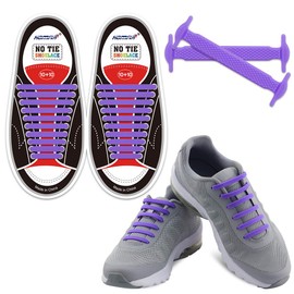 HOMAR No Tie Shoelaces for Kids and Adults Stretch Silicone Elastic No Tie Shoe Laces