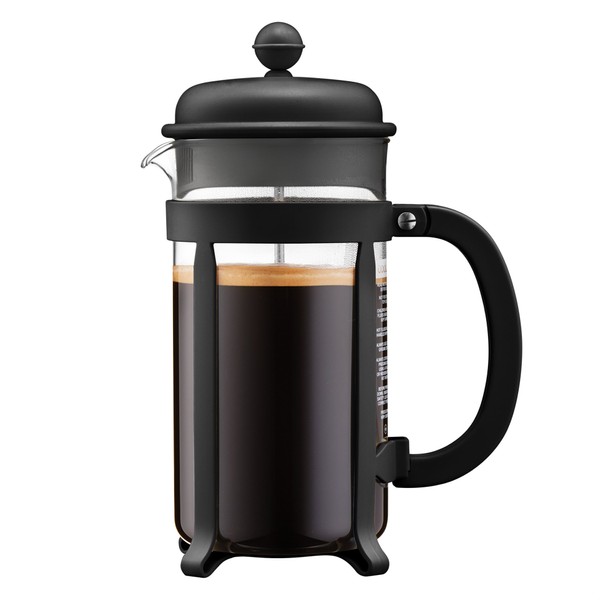 Bodum Java French Press Coffee Maker, 34 Ounce, 1 Liter, (8 Cup), Black