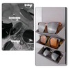 JUMRHFAN Sunglasses Organiser Travel Glasses Case Foldable Multiple Pairs Glasses