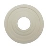 HEVSTIL Silver Ceiling Medallion PU Ceiling Medallion for Light Fixtures