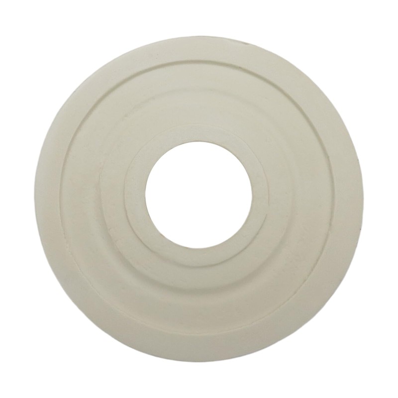 HEVSTIL Silver Ceiling Medallion PU Ceiling Medallion for Light Fixtures