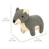 Harry Barker Herringbone Bear Toy