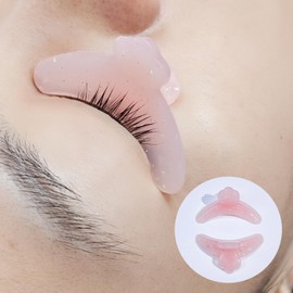 PERMANIA Lash Revise Pad, Eyelash Fix Shields Reusable Lash Separator Palette Silicone Plate Lash Lift Tool (Colorful)