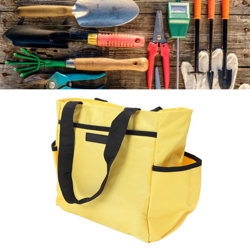 Garden Tool Carrying Bag Portable Oxford Cloth Multifunctional Tool Storage