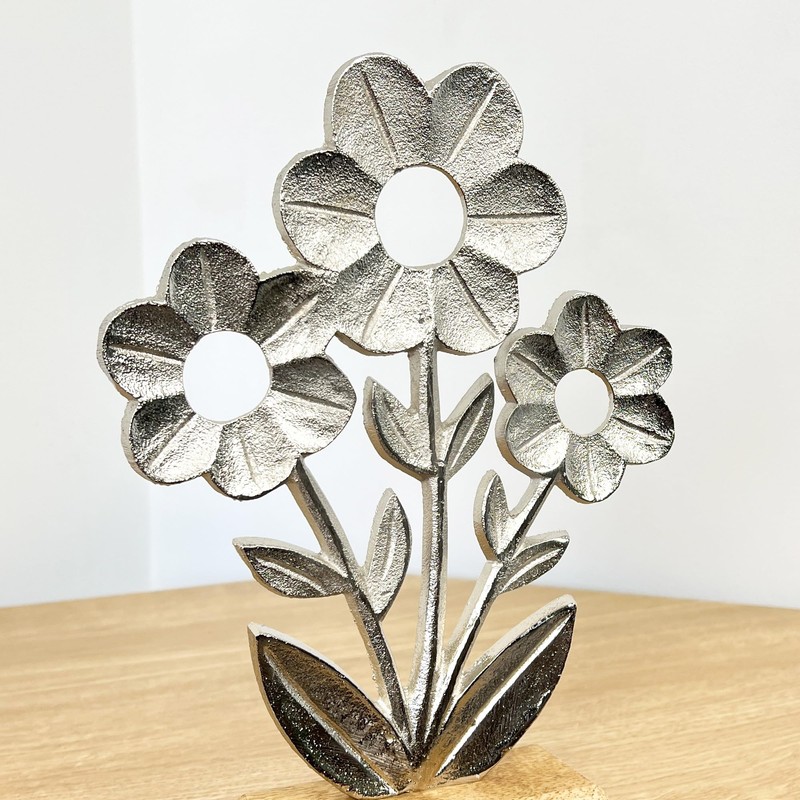 Alfie Francis 26.5cm Tall Flower Ornament for the Living Room