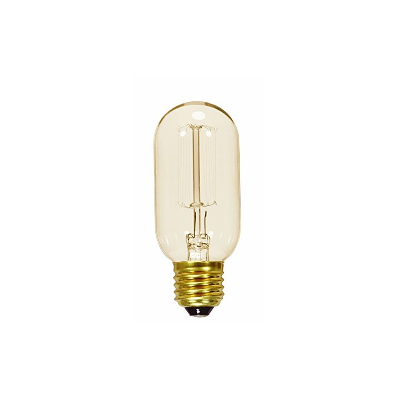 Satco S2417 40 Watt 160 Lumens T14 Incandescent Medium Base