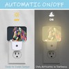 AKKAVNIA Abstract Horse Night Light Plug-in Wall Decorative Night Lamp
