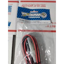 For Cobra, Universal Workman CB-3AXX, Heavy Duty, CB Radio Power Cord, Double Fused