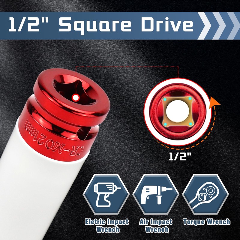 Power Protection Inserts 3-Piece for Aluminium Rims 17 mm (21