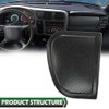 GRAND ORANGE Switch Cover Cluster Bezel Dash Trim Compatible with