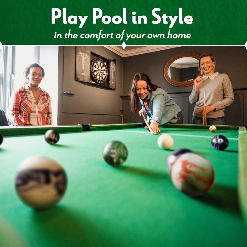 Iszy Billiards Pool Balls - 16 Piece Cue Ball Set