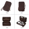 CONTACT'S Estuche para cables de piel, organizador de cables para