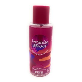 Victoria's Secret Pink Paradise Bloom Scented Body Mist Hibiscus Flower x Island Air 8.4 Ounce Spray