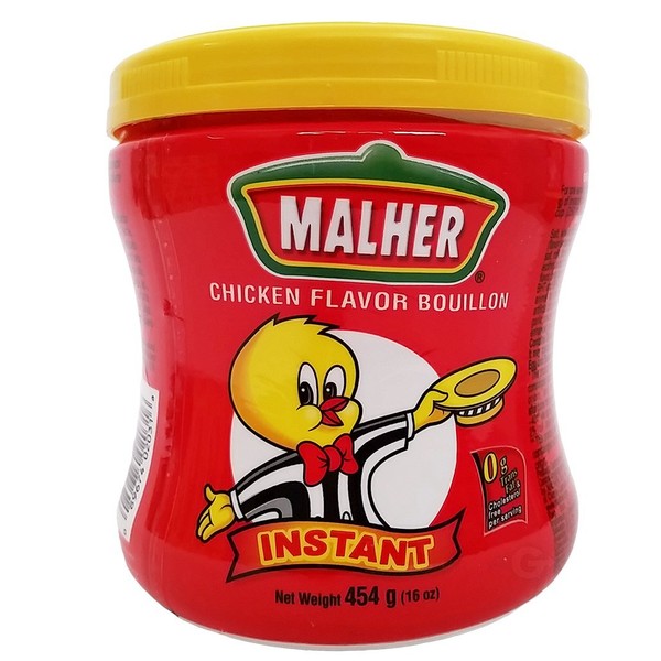 Malher Chicken Bouillon 16 oz - Consome de Pollo (Pack
