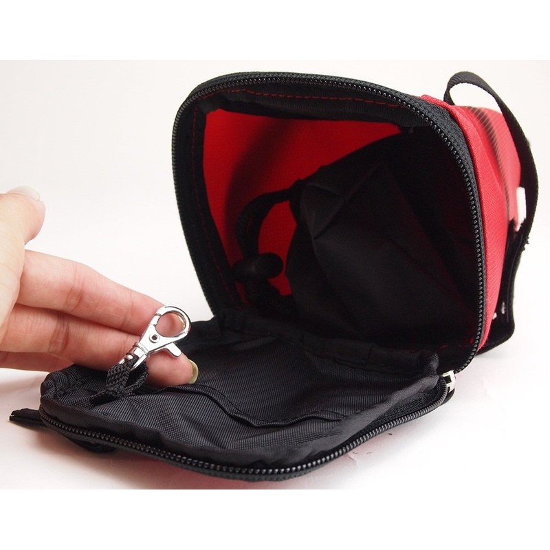 Ostrich (Ostrich) Saddle Bag SP – 605 Red