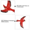 CHILDWEET 3 Pcs Wrought Pendant Wall Decor Bird Decor Metal