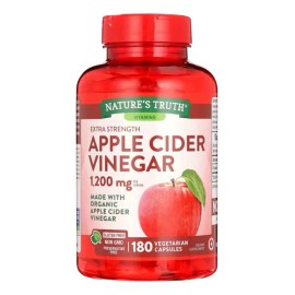 Natures Truth Vinagre De Manzana 1200mg 180 Caps Sabor Sin Sabor                                                                                      
