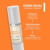 LOVY CARE Crema Facial con Vitamina C + Ácido Hialurónico,