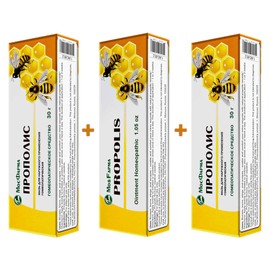 Propolis Ointment Homeopathic 30g (3 Pack)