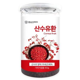 헬로우그린 Y7I2Y6B8 국산 구례 산수유환 350g(통) Hello Green Y7I2Y6B8 Domestic Gurye Sansuyu Pill 350g (Container)