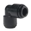 John Guest Equal Elbow Pushfit Connector, 8mm, Black, 90-Degree