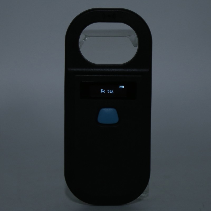 Rechargeable Handheld RFID Reader 134.2Khz 125Khz EMId FDX B ISO11784/85