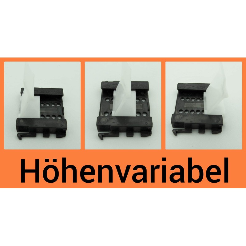 5 x Socket Holder for 19 mm Bezel + 3-in-1