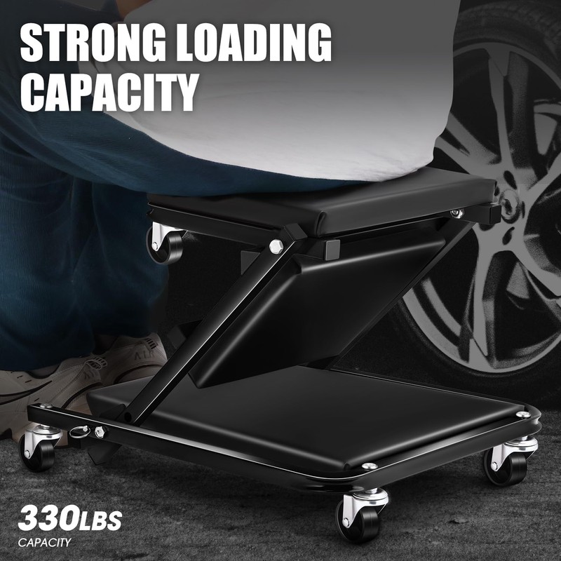 DNA MOTORING 36 Inches Folding 2 in 1 Rolling Z