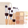 Holzsammlung 6 Colours Concealer Concealer Camouflage Palette with 11 Pieces
