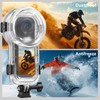 PULUZ 60m Waterproof Dive Case for Insta360 X5, Invisible Underwater
